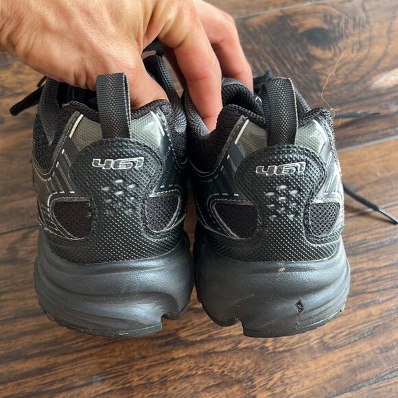 New Balance 461 Athletic Trail Running Hiking Shoe Mens Size 9.5 MT461BB Black - Picture 5 of 10